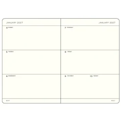 Kalender Weekly Planner 2027 A6 Sage