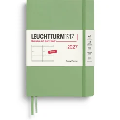 Kalender Weekly Planner 2027 A5 Sage