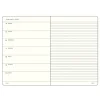 Kalender Weekly Planner & Notebook 2027 A6 Dusty Rose