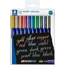 Kalligrafi set Metallic 10-pack