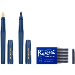 Kaweco x Moleskine Set Blå