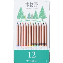 Ki-Monogatari Eco Färgpennor 12-set