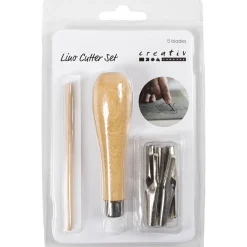 Knivset till linoleumtryck 5-pack