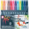 Koi Coloring Brush Pen 12-set