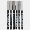 Koi Coloring Brush Pen 6-set Grey