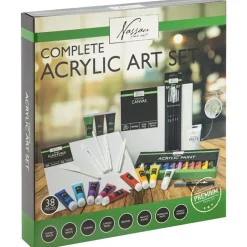 Komplett akrylset 38 delar