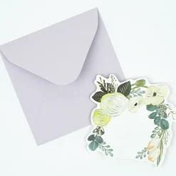 Kort och kuvert 5-pack Blommor