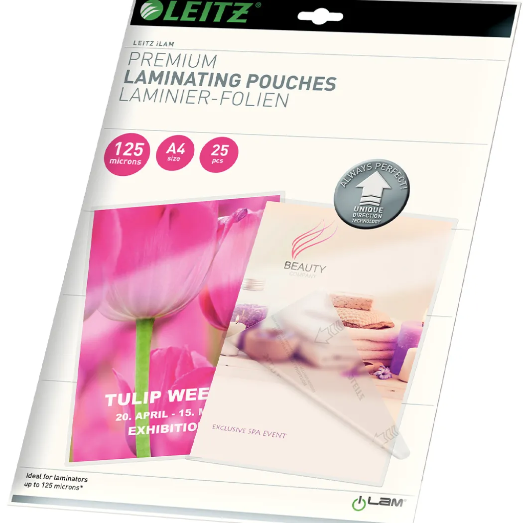 Lamineringsficka A4 125 mic. 25-pack