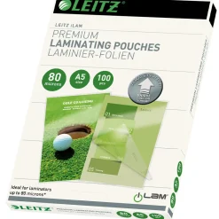 Lamineringsficka A5 80 mic 100-pack