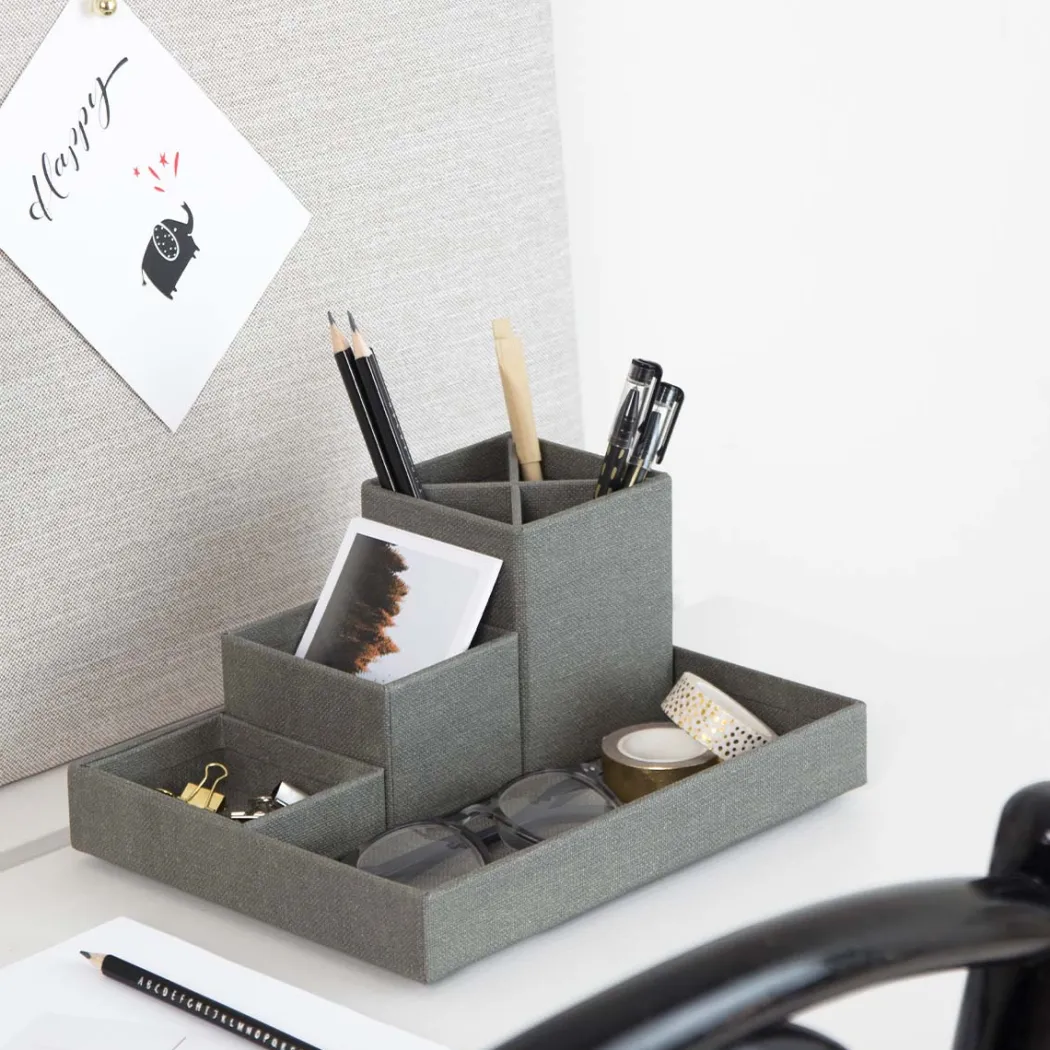 Lena Desktop Organizer Grå