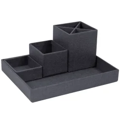 Lena Desktop Organizer Svart