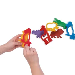 Lerformar Djungeldjur 6-pack (2 år+)