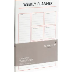 Letterpress Weekly Planner