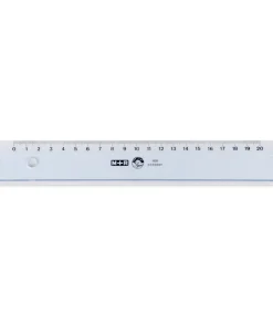 Linjal plast 20 cm