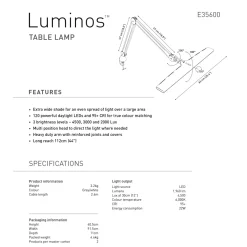 Luminos Table Lamp