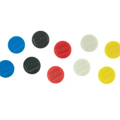 Magneter 38 mm Strong 10-pack Färgmix