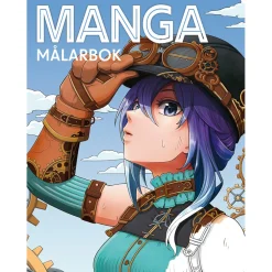 Manga målarbok