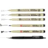 Manga Tool Pigma Micron Black 6-set