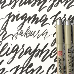 Manga Tool Pigma Micron Black 6-set