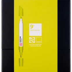 Marker 9-set Green Yellow