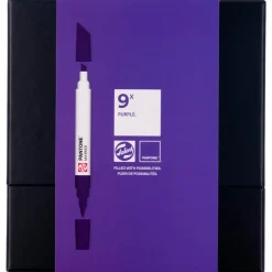 Marker 9-set Purple