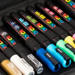 Marker 24-set Rubbercase