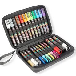 Marker 24-set Rubbercase