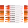 Marker 9-set Warm Red