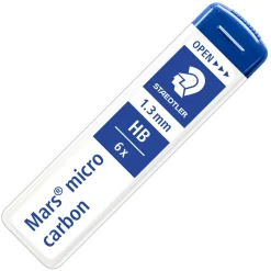 Mars Micro stift 1,3 6-pack HB
