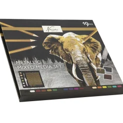 Metallic Mixed Media 19-set