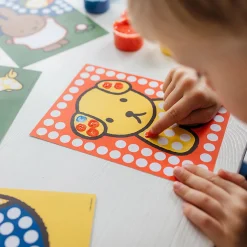 Miffy Fingerfärg 4 färger + 10 bilder