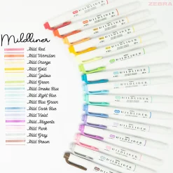 Mildliner 15-pack