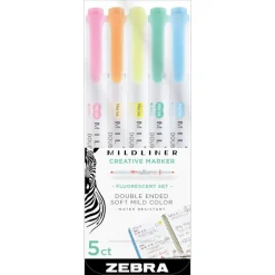 Mildliner 5-pack Fluorescent