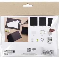 Mini DIY-kit Pappersdekoration Fladdermöss (5 år+)