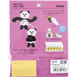 Mini-kort Panda 5-pack