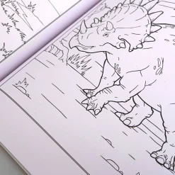 Min målarbok Dinosaurier