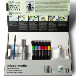 Mixed Media Illustration 11-set