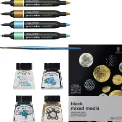 Mixed Media Metallic 10-set