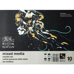 Mixed Media Metallic 10-set