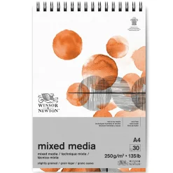 Mixed Media Spiralblock A4 250g