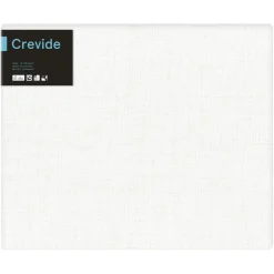 Målarduk Linne Vit 65x54 (F15)