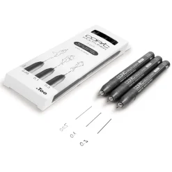 Multiliner Classic 3-set Black Fine