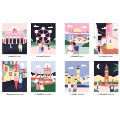 Mystery Coloring Around the World