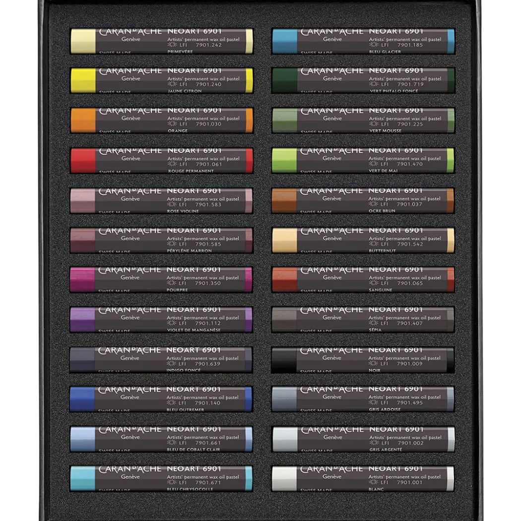 Neoart 6901 Oljevaxpastell 24-set