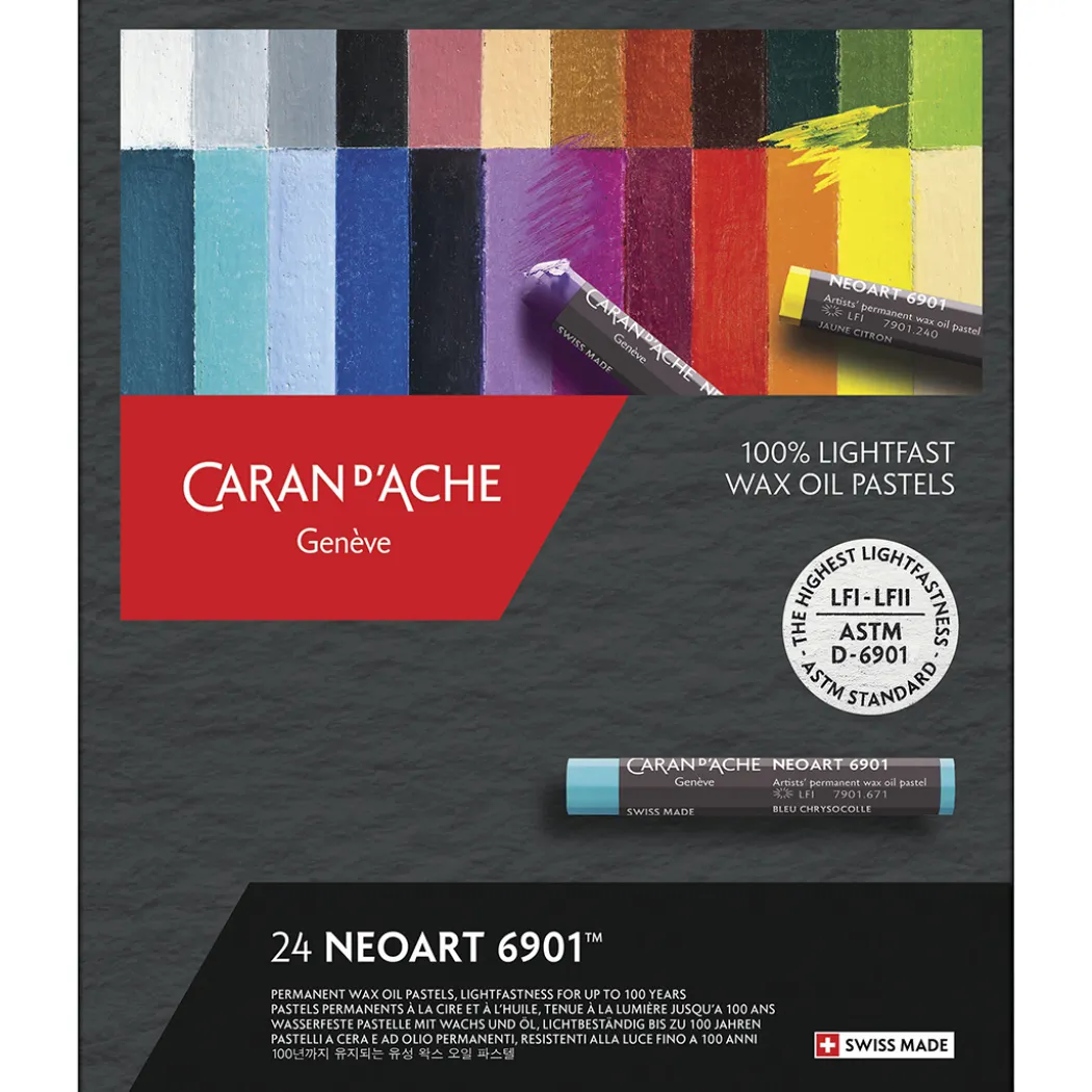 Neoart 6901 Oljevaxpastell 24-set