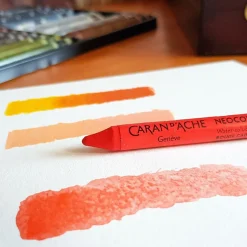 Neocolor II Aquarelle 84-set i träskrin