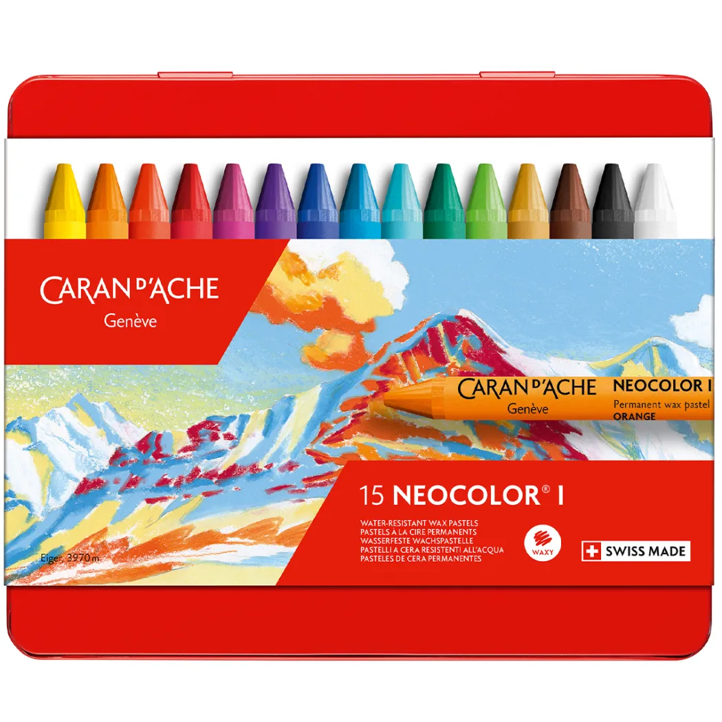 Neocolor I Pastellkritor 15-set