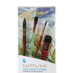 Neptune Syntetpensel Professional 4-set