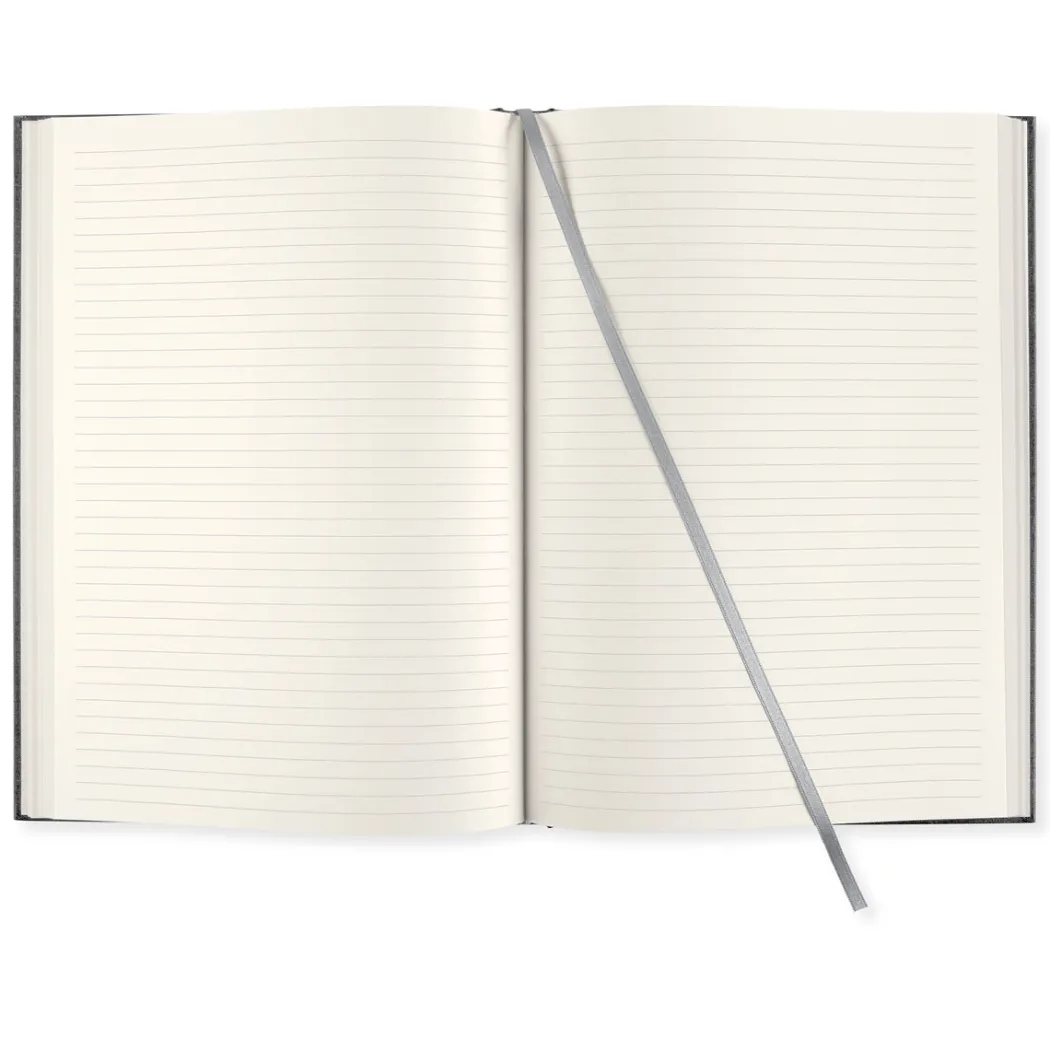 Notebook A4 Linjerad Graphite