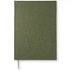 Notebook A4 Linjerad Khaki Green